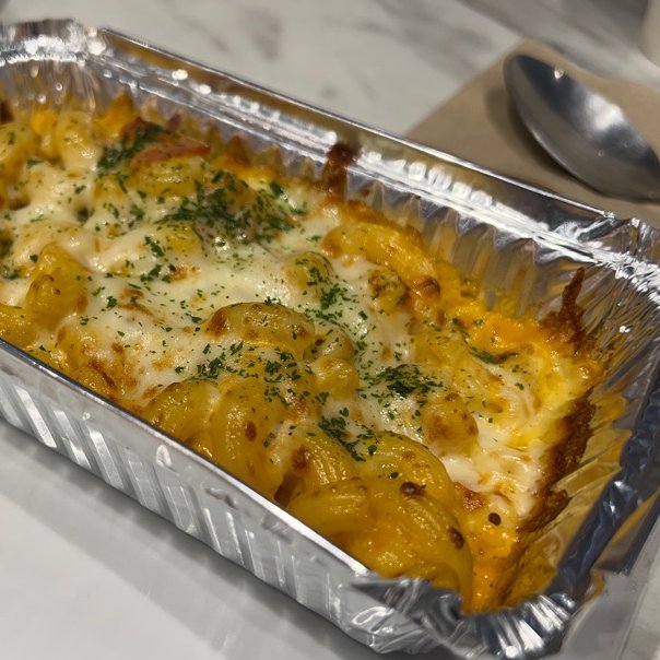 Mac & Cheese Angel's Pizza Doña Soledad on Eaten