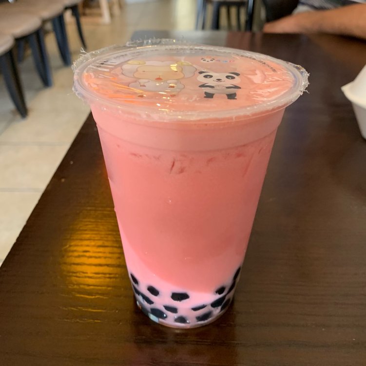 Strawberry Milk Bubble Tea 