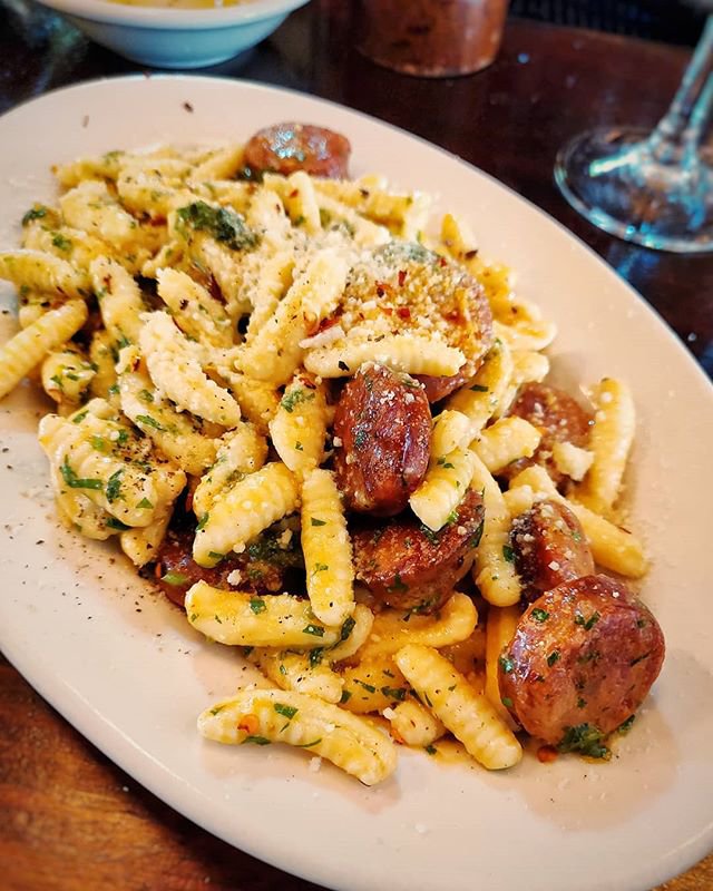 Cavatelli With Hot Sausage And Sage Butter @ Frankies 457 Spuntino on Eaten