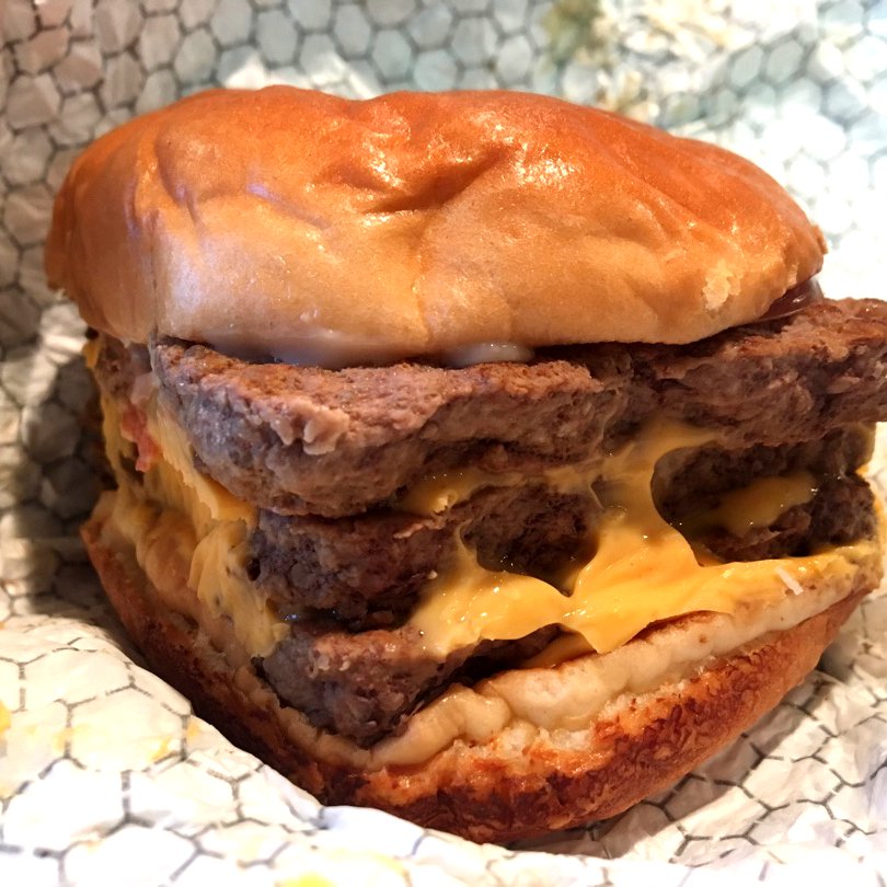 Dave's Triple Burger Wendy's on Eaten