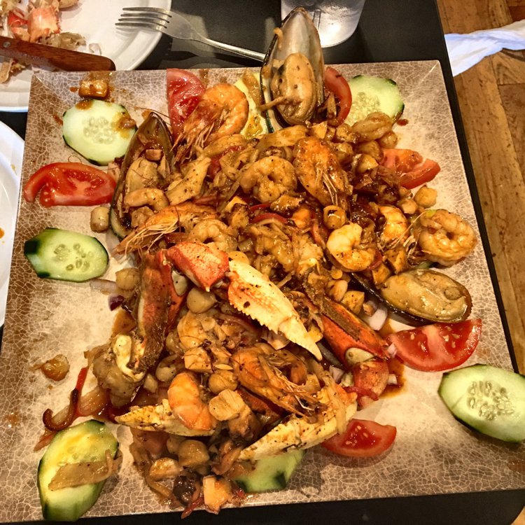 Nayarit Style Seafood Mix Grill @ Mariscos El Gato (El Original) on Eaten