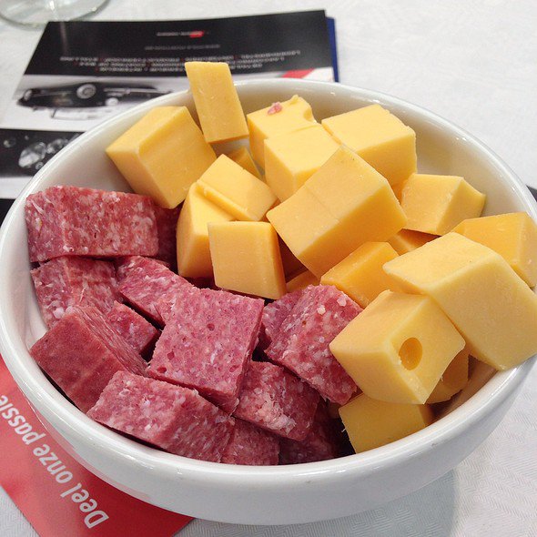 Bordje Kaas En Salami silver Spur on Eaten