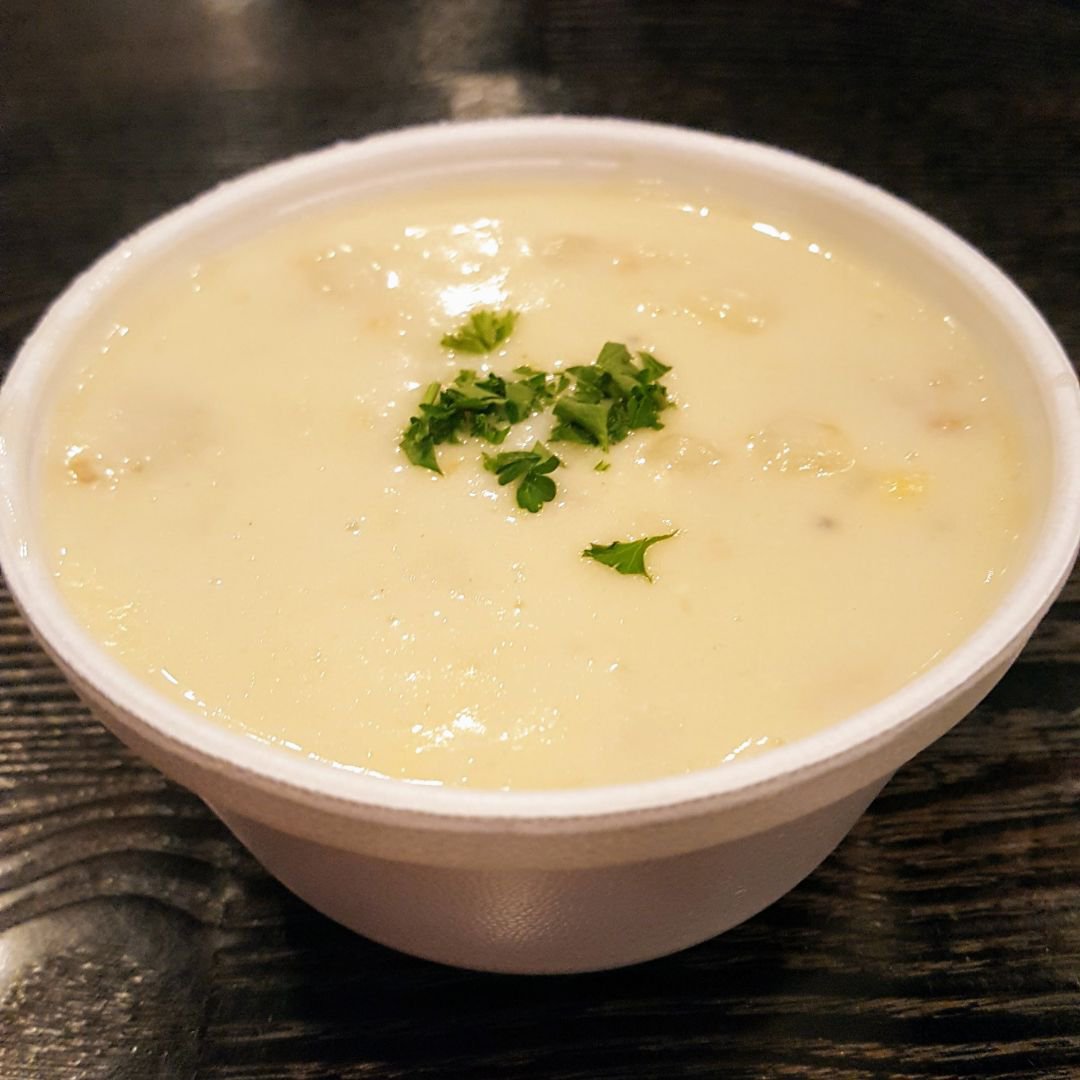 Clam Chowder Hook'd Fish Grill on Eaten