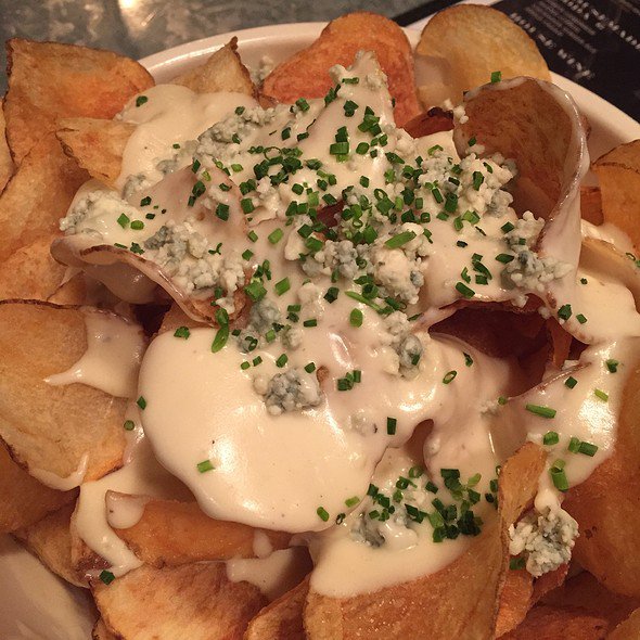 Hot Potato Chips With Blue Cheese Fondue The Smith on Eaten