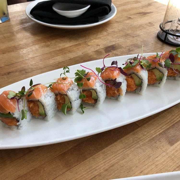 Truffle Salmon Roll @ Wokcano on Eaten