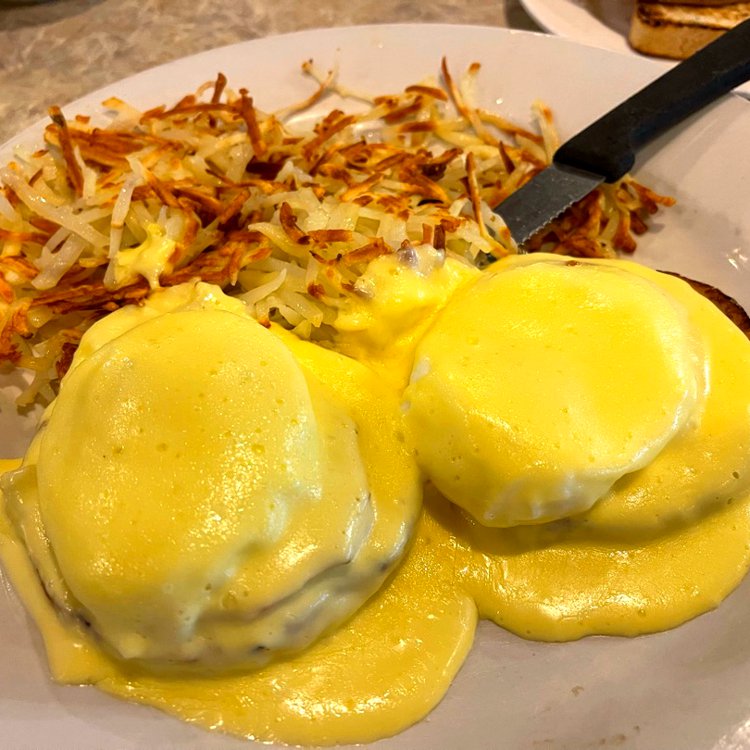 Eggs Benedict Omega Restaurant Pancake House Bakery