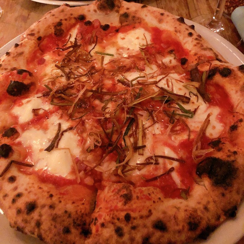 Siciliana Pizza @ Dellarocco's Brick Oven Pizza on Eaten