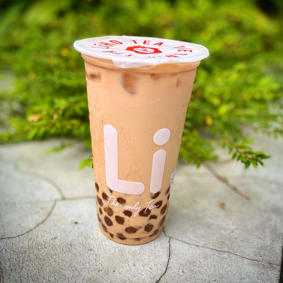 Classic Milk Tea with Golden Pearl 经典黄金珍珠奶茶@ LiHO TEA